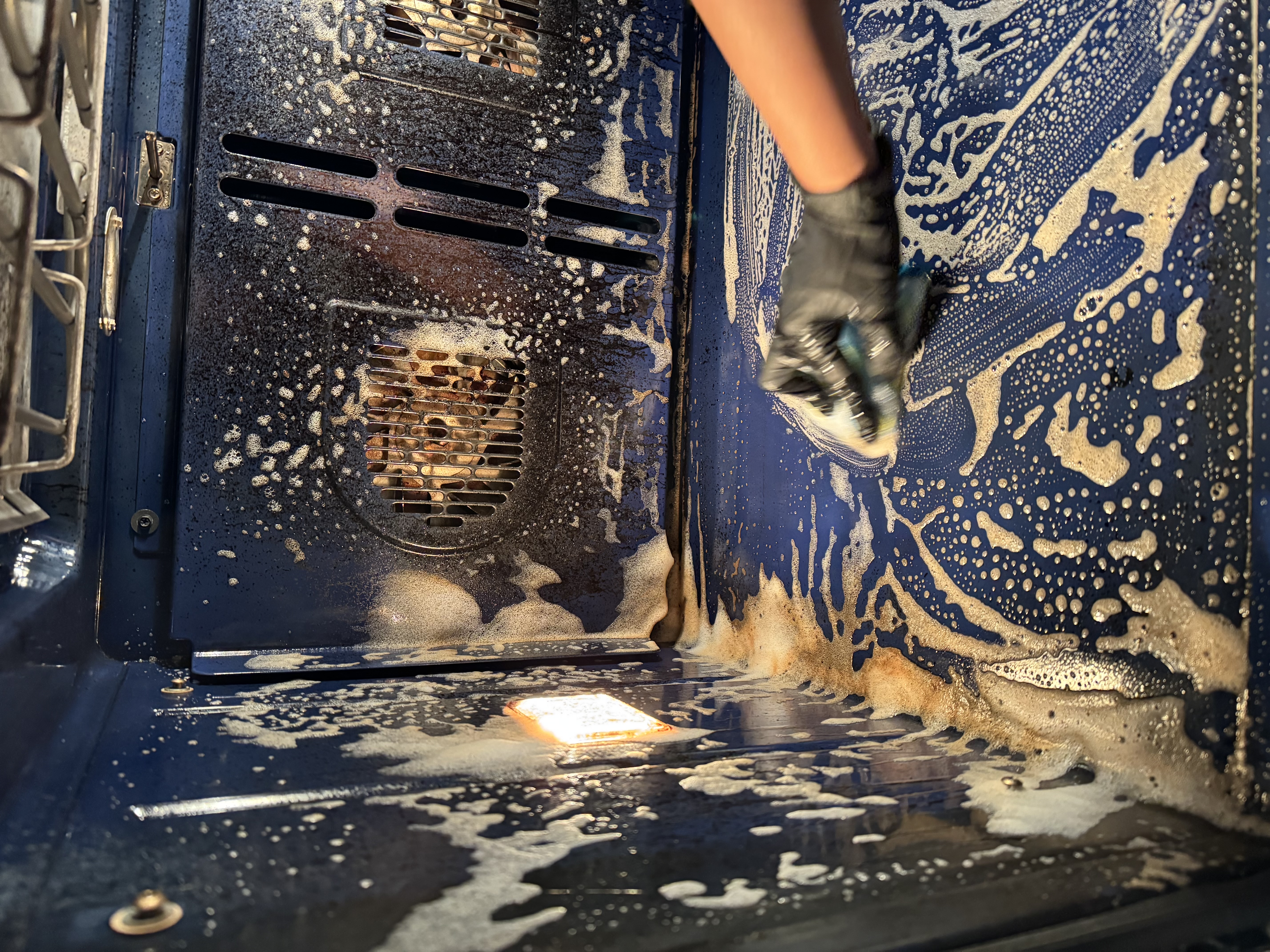 Polished commercial interior with shining floors