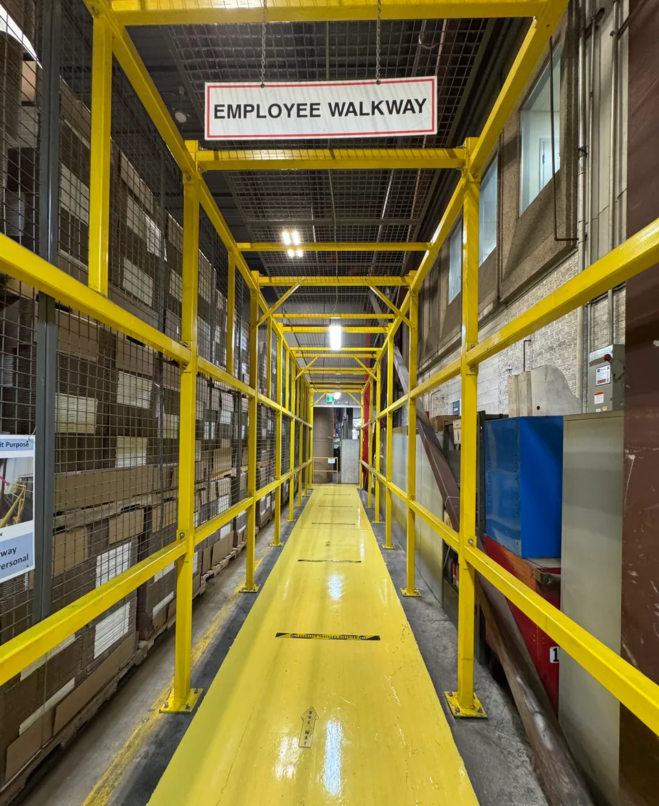 Freshly cleaned commercial space transformation