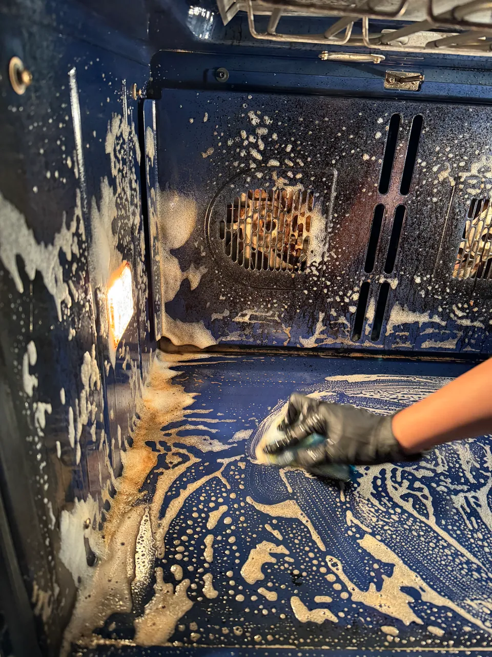 Polished interior after a detailed deep clean