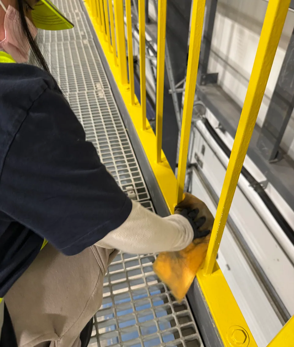 Commercial facility after professional deep cleaning