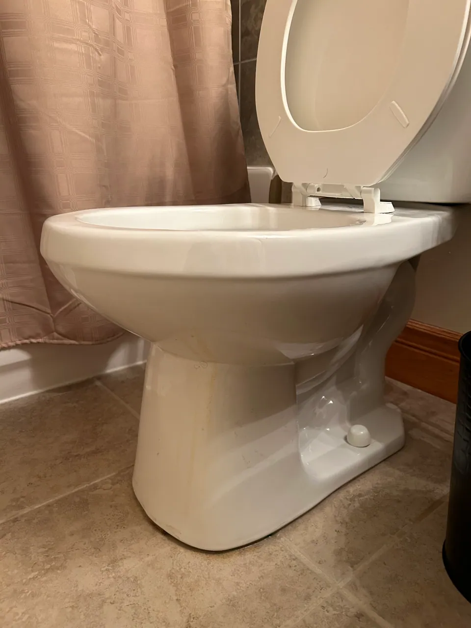 Bathroom fixture cleaned as part of a detailed home reset