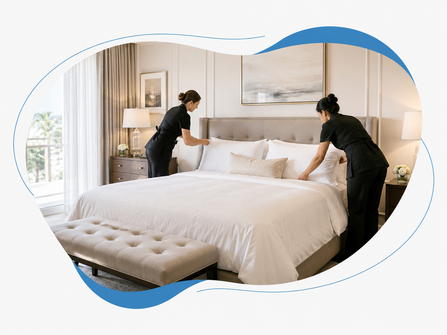 Crisp bed making service